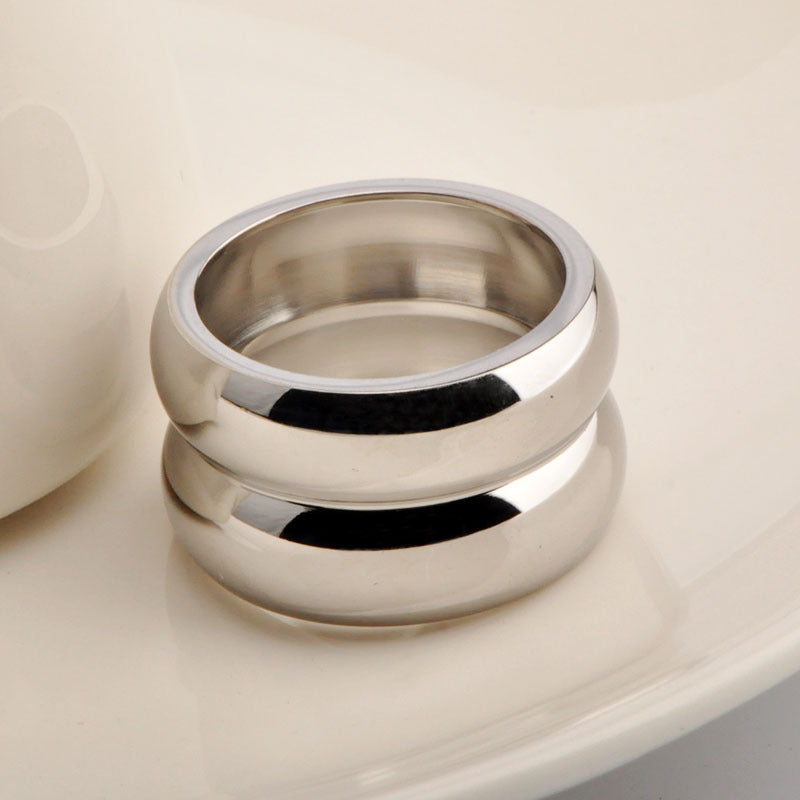 Wholesale Stainless Steel Simple Ring